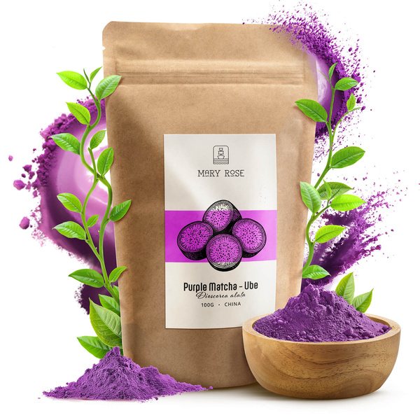 Mary Rose – Purple Matcha – Ube (prášek) 100 g