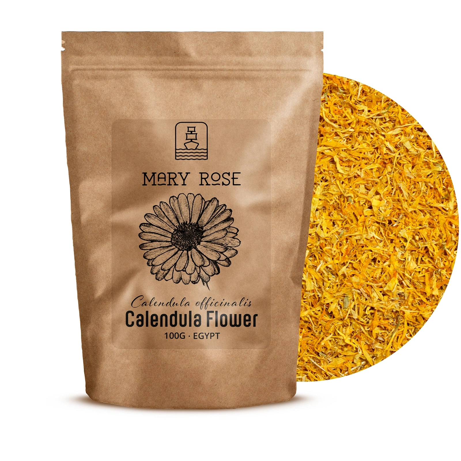 Mary Rose – sušené květy měsíčku lékařského