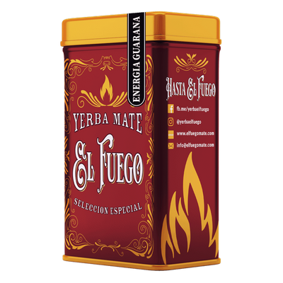 Yerbera - Plechovka + El Fuego Energia Guarana 0,5 kg