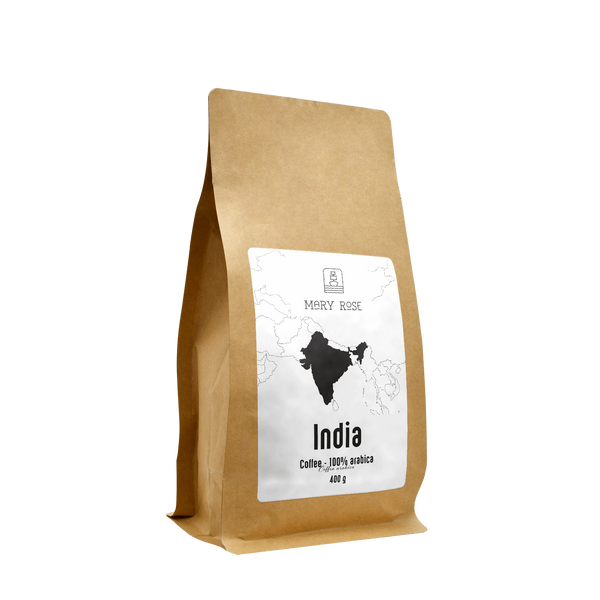 Mary Rose - Zrnková káva India Karnataka premium 400 g