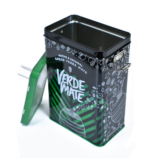 Yerbera – Plechovka + Verde Mate Green Despalada 0,5 kg