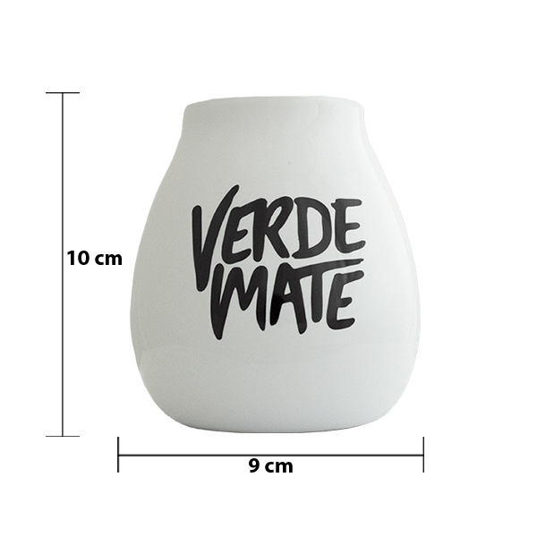 Ceramic Calabash  - Verde Mate 350ml