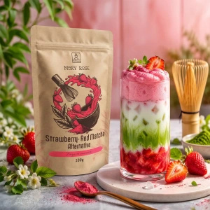 Mary Rose – Red Matcha Alternative – Jahoda (prášek) 100 g