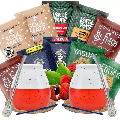 Yerba Mate Set pro dva Ovocný na začátek