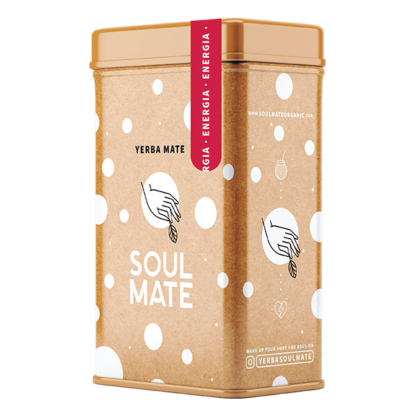 Yerbera – Plechovka + Soul Mate Orgánica Energia 0,5 kg