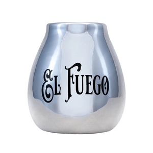 Sada Yerba Mate: El Fuego Elaborada 1kg + Kalabása + Bombilla