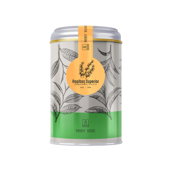 Mary Rose - Čaj Rooibos Superior v plechovce - 50 g