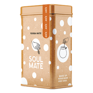 Yerbera – Plechovka + Soul Mate Orgánica Anís 0,5 kg