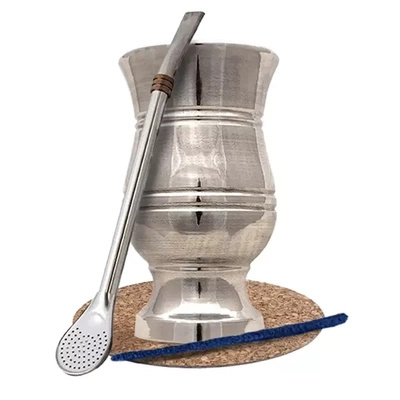 Sada příslušenství na yerba maté: Palo Santo + Bombilla