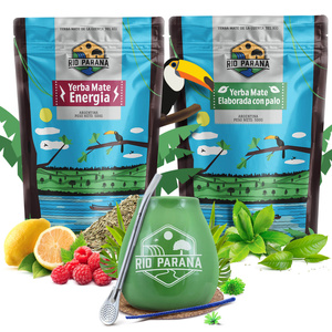 Yerba Mate sada Rio Parana Energia Elaborada 2x500g + příslušenství