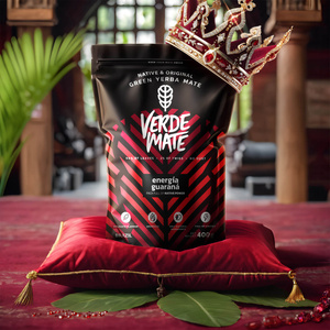 Dárková Sada Yerba Mate: Verde Mate Energía Guaraná + Kalabása + Bombilla