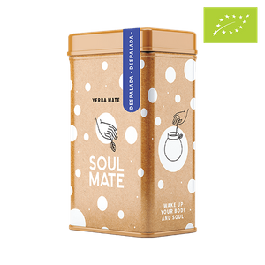 Yerbera – Plechovka + Soul Mate Orgánica Despalada 0,5 kg