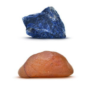 Sada přírodních kamenů a krystalů - esoterika, jóga, meditace