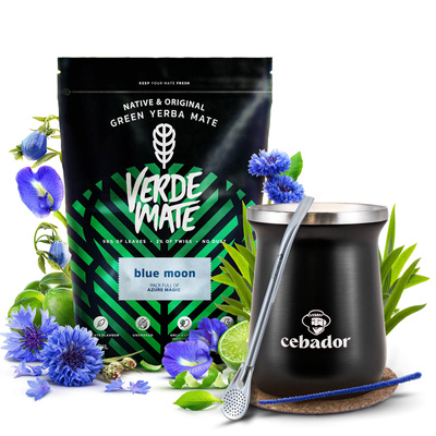 Sada Yerba Maté Verde Mate 500g 0,5kg Termální Šálek TermoMate PRO