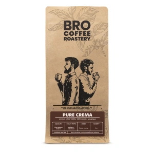 Bro Coffee Roastery – Zrnková káva Pure Crema 1 kg