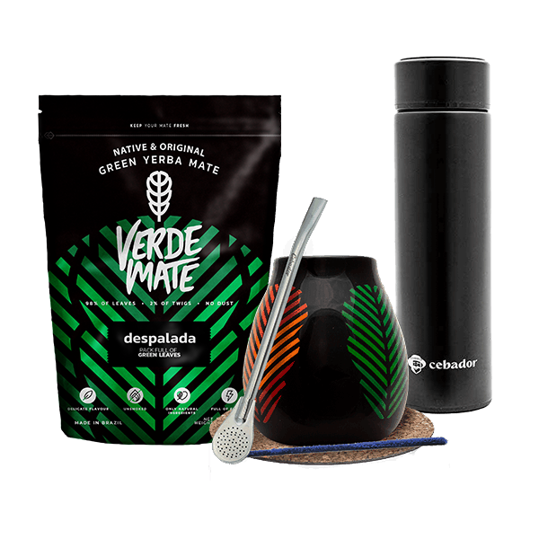 Sada Yerba Verde Mate Green 500g Termoska Kalabása
