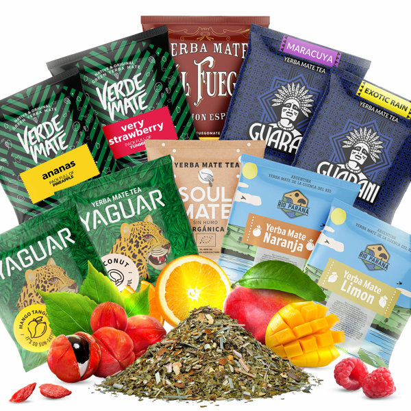 Yerba Mate LEPŠÍ NA ZAČÁTEK 10x50g POUZE OVOCE