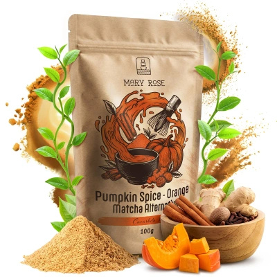 Mary Rose – Orange Matcha Alternative – Pumpkin Spice (prášek) 100 g