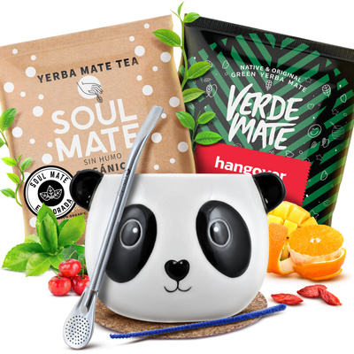 Yerba Mate sada 2x50g Kalabása + Bombilla