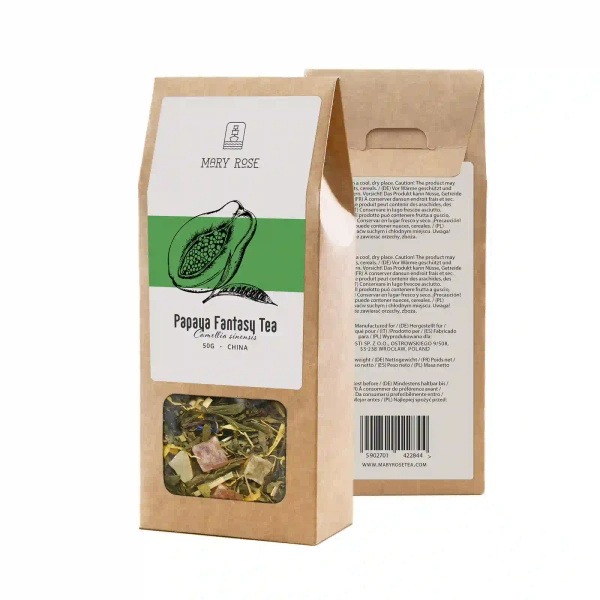 Mary Rose - Zelený Čaj Papaya Fantasy - 50 g