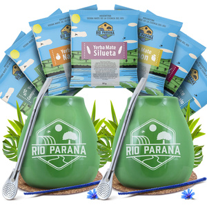 Yerba Maté Rio Parana Sada PRO DVA Kalabása Bombilla