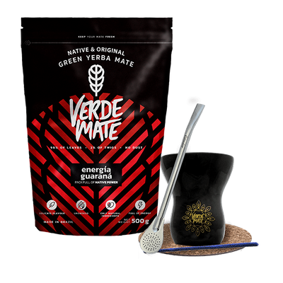 Sada pro začátečníky Bombilla Maté + Yerba Mate Verde