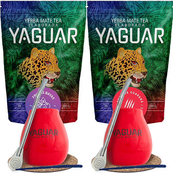 Sada Yerba Mate Maté Bombilla pro dva 1kg